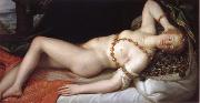 Dirck de Quade van Ravesteyn Venus in repose Spain oil painting artist